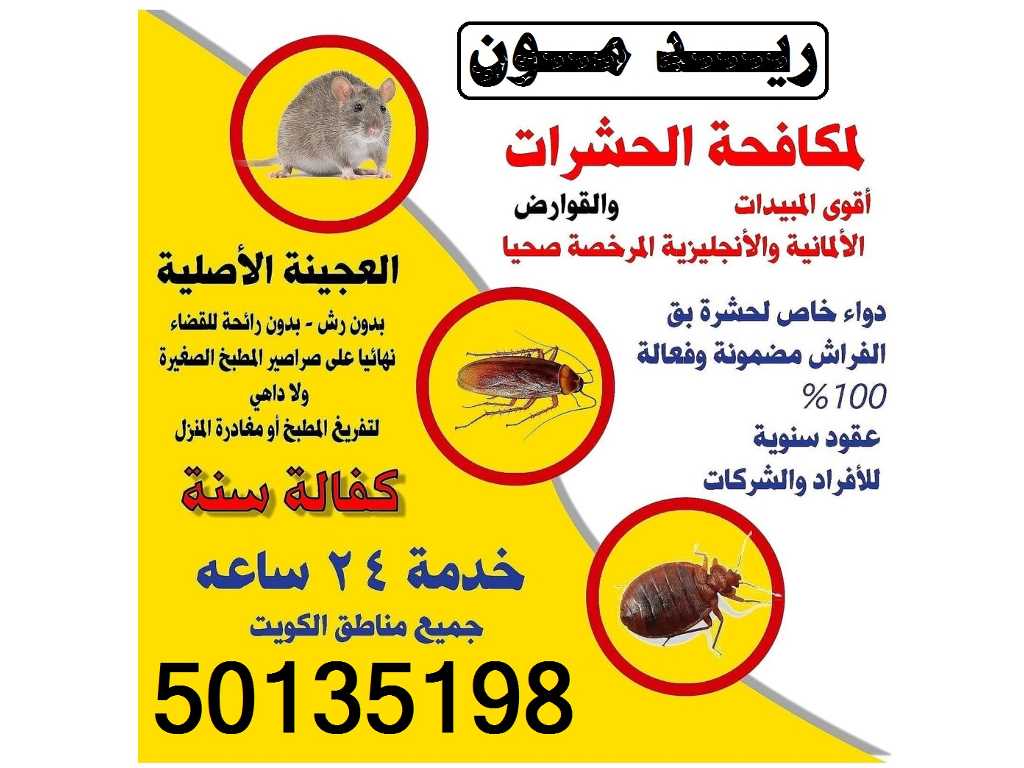 مكافحة حشرات وقوارض