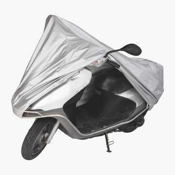 غطاء الموتوسيكل الفضى العجيب